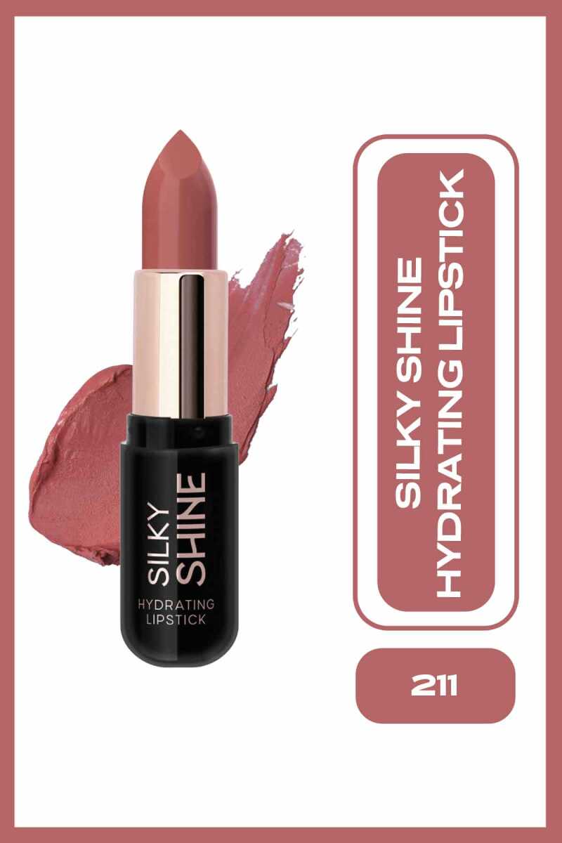 Silky Shine Hydrating Lipstick - Barra de labios hidratante con brillo