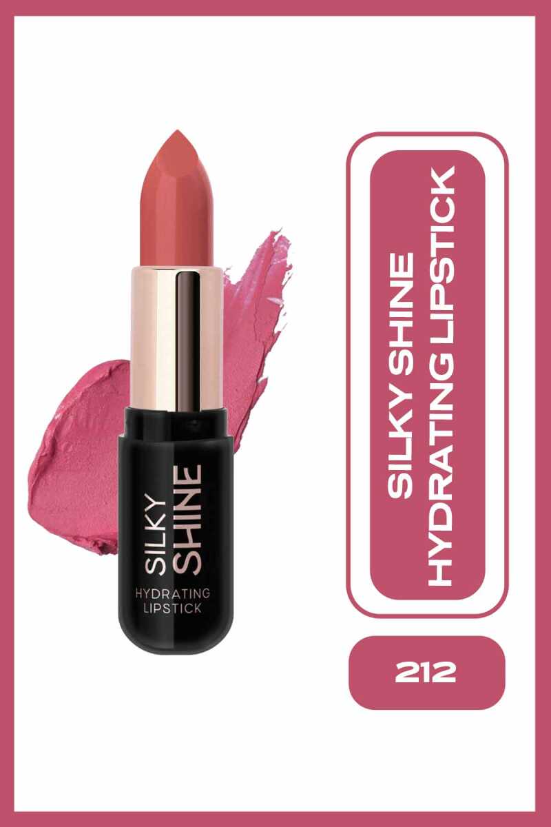 Silky Shine Hydrating Lipstick - Barra de labios hidratante con brillo