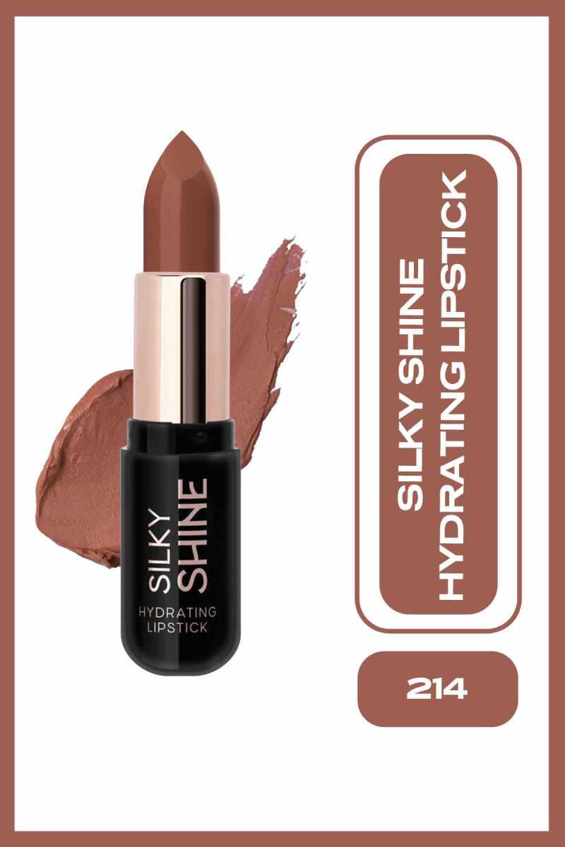 Silky Shine Hydrating Lipstick - Barra de labios hidratante con brillo