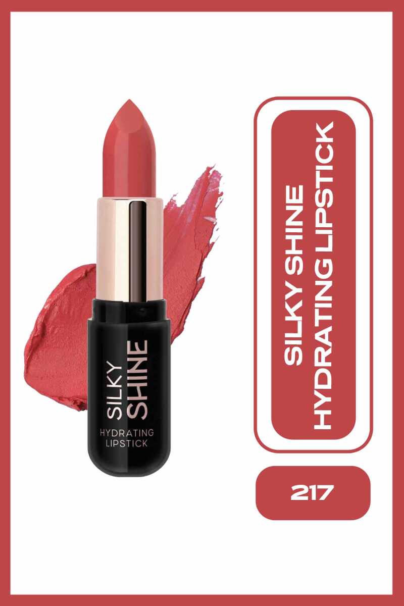 Silky Shine Hydrating Lipstick - Barra de labios hidratante con brillo