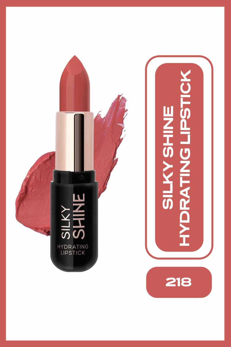 Silky Shine Hydrating Lipstick - Barra de labios hidratante con brillo