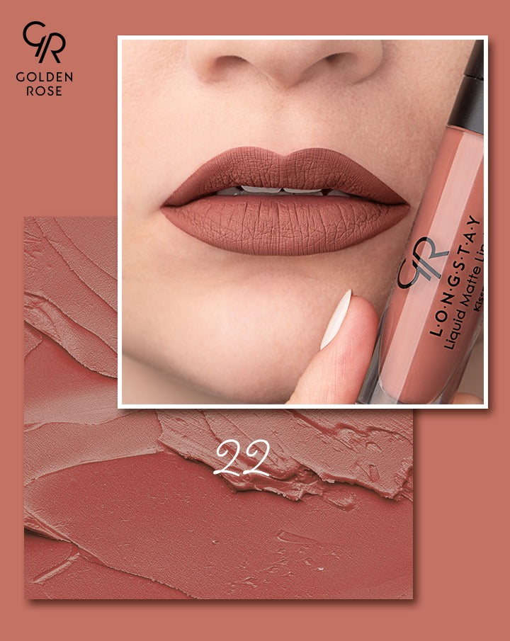 Longstay Liquid Matte Lipstick - Labial líquido mate de larga duración