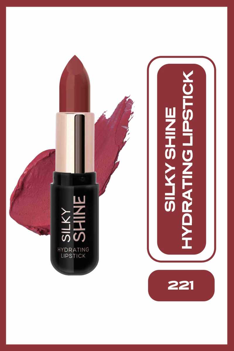 Silky Shine Hydrating Lipstick - Barra de labios hidratante con brillo