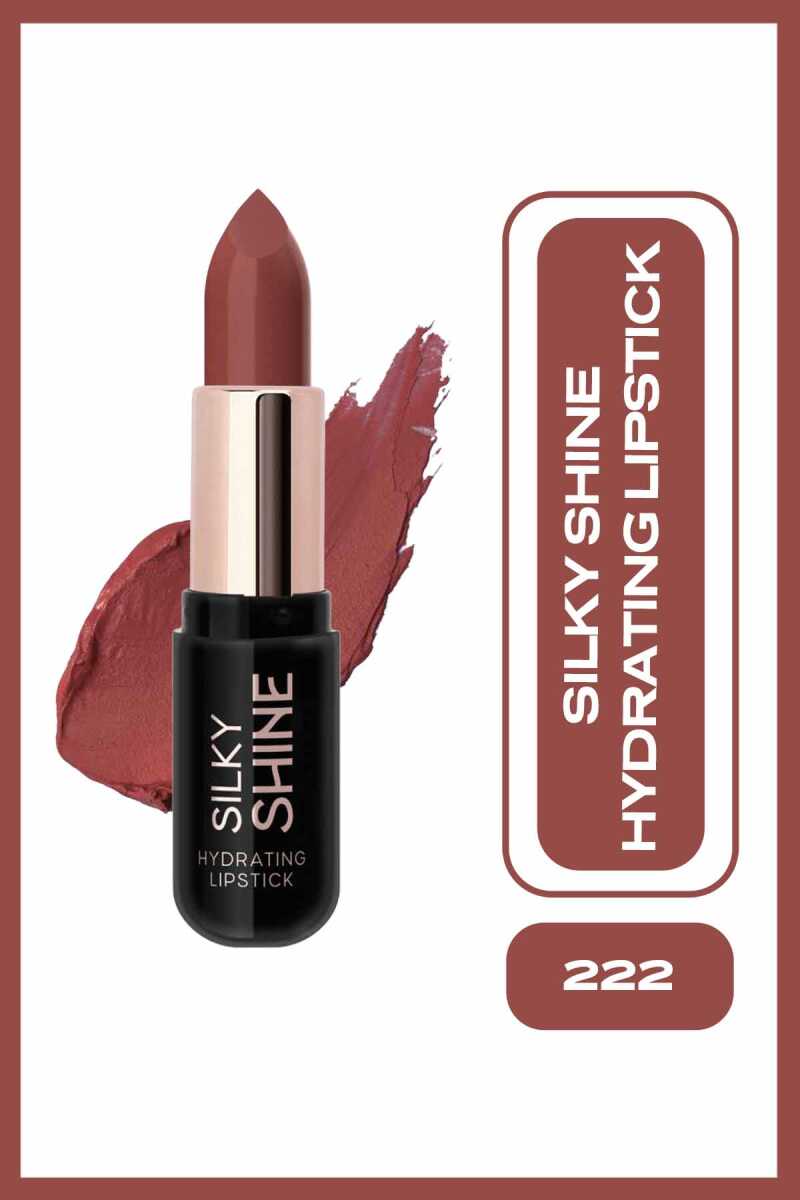 Silky Shine Hydrating Lipstick - Barra de labios hidratante con brillo