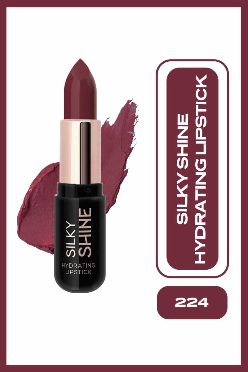 Silky Shine Hydrating Lipstick - Barra de labios hidratante con brillo