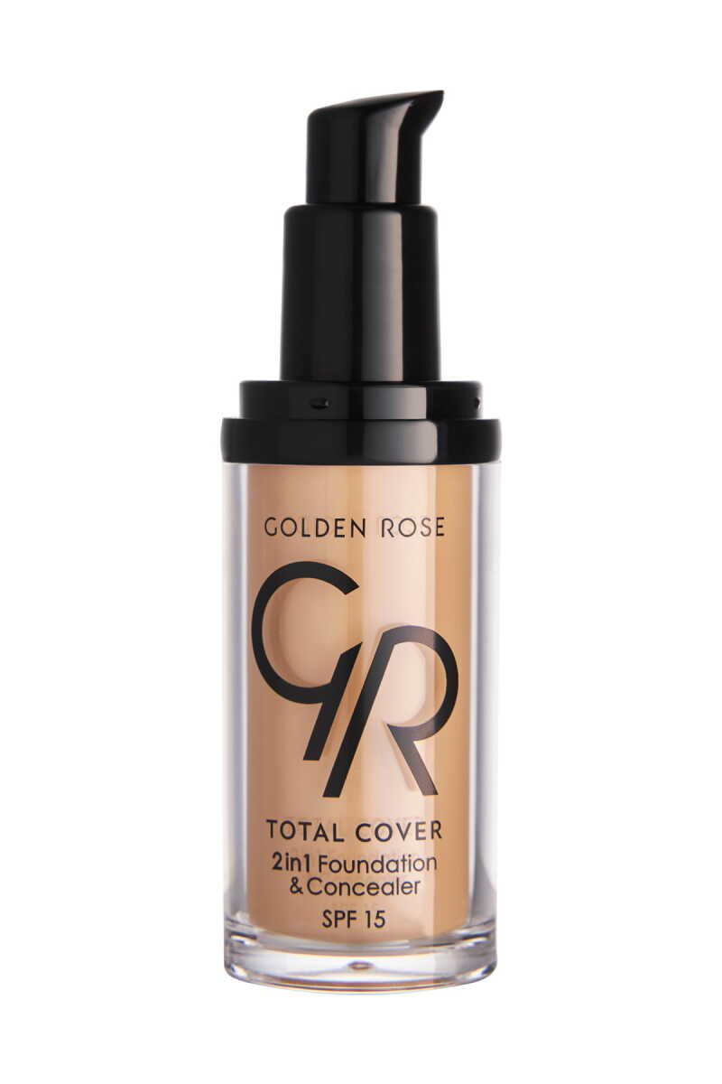 Total Cover 2in1 Foundation & Concealer – Base de maquillaje y corrector de alta cobertura