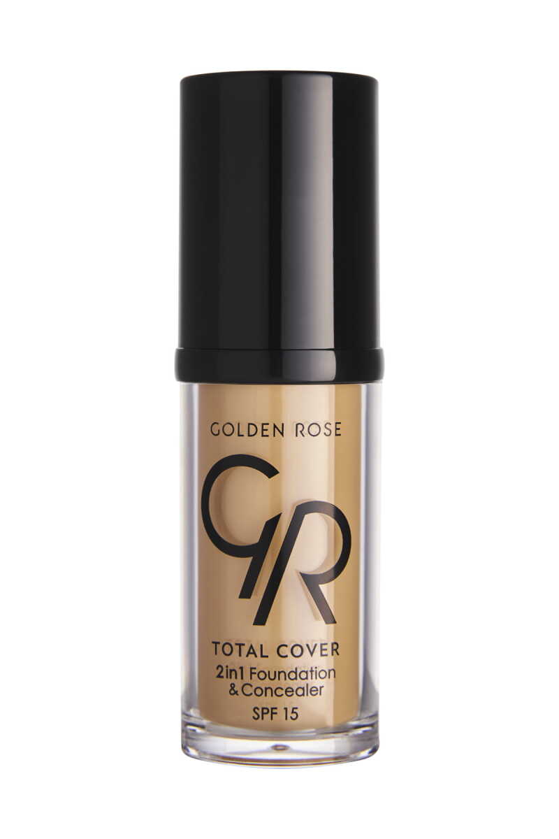 Total Cover 2in1 Foundation & Concealer – Base de maquillaje y corrector de alta cobertura