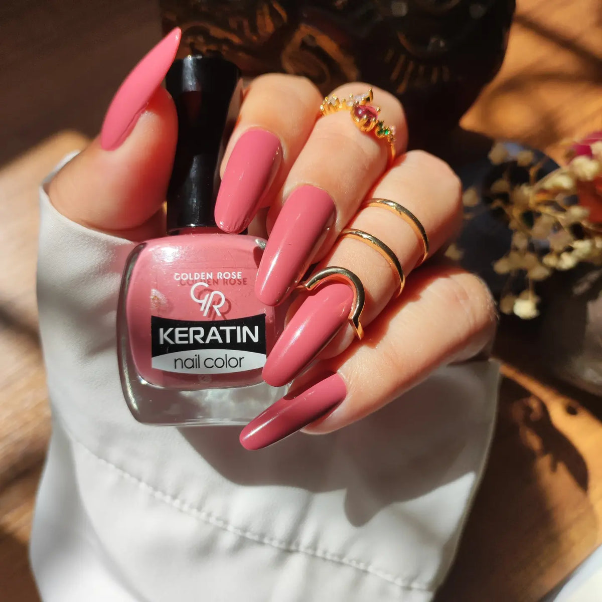 Keratin Nail Color - Esmalte de uñas con queratina / Nº(00→50)