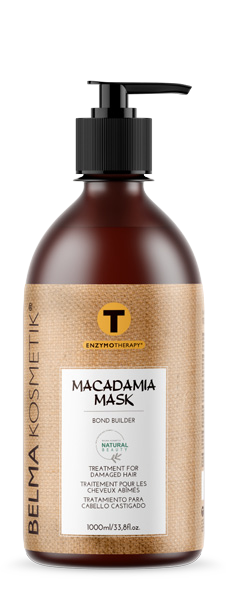 Belma kosmetik-Macadamia Home Care Kit 500+500 ml-Box de mantenimiento para casa + Regalo Reset Spray 100