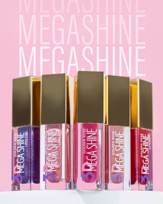 3D Mega Shine Lip Gloss - Brillo de labios efecto glass shine
