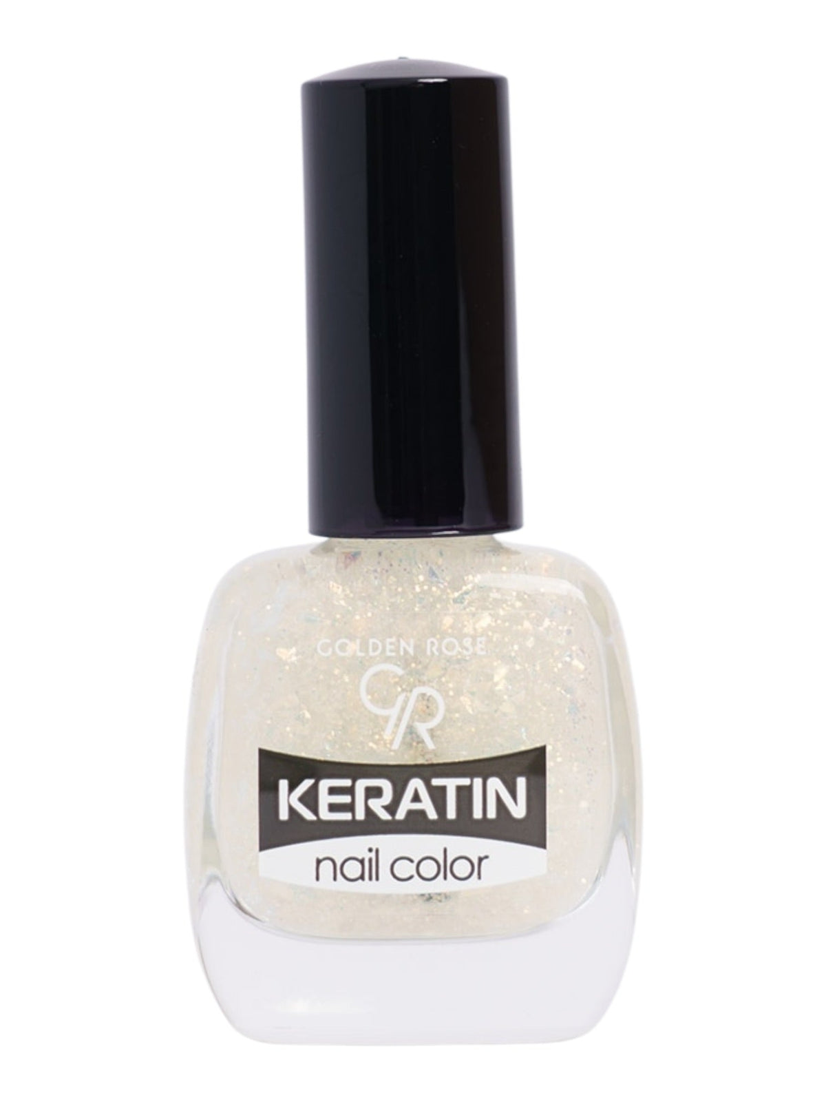 Keratin Nail Color Glitter - Esmalte de uñas con glitter y queratina / Nº(401→415)