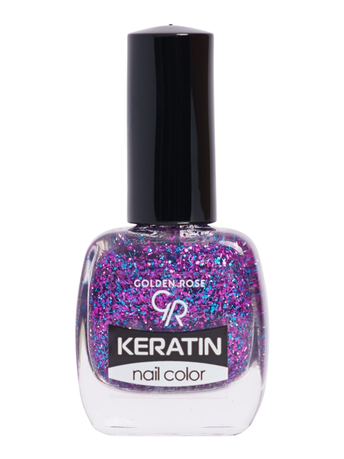 Keratin Nail Color Glitter - Esmalte de uñas con glitter y queratina / Nº(401→415)