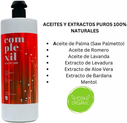 Complexil-Crema limpiadora Caída (Champú anticaída)