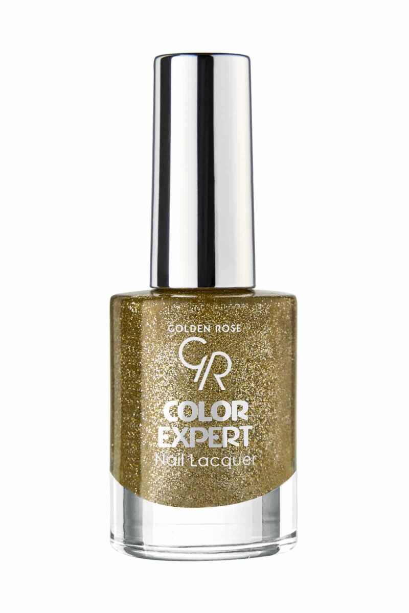 Color Expert Nail Lacquer Glitter - Esmalte de uñas con glitter y acabado brillante / Nº(601→615)