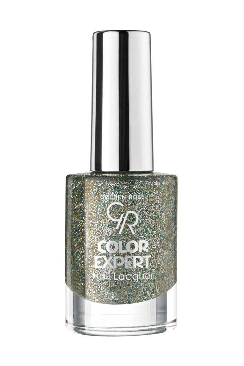 Color Expert Nail Lacquer Glitter - Esmalte de uñas con glitter y acabado brillante / Nº(601→615)