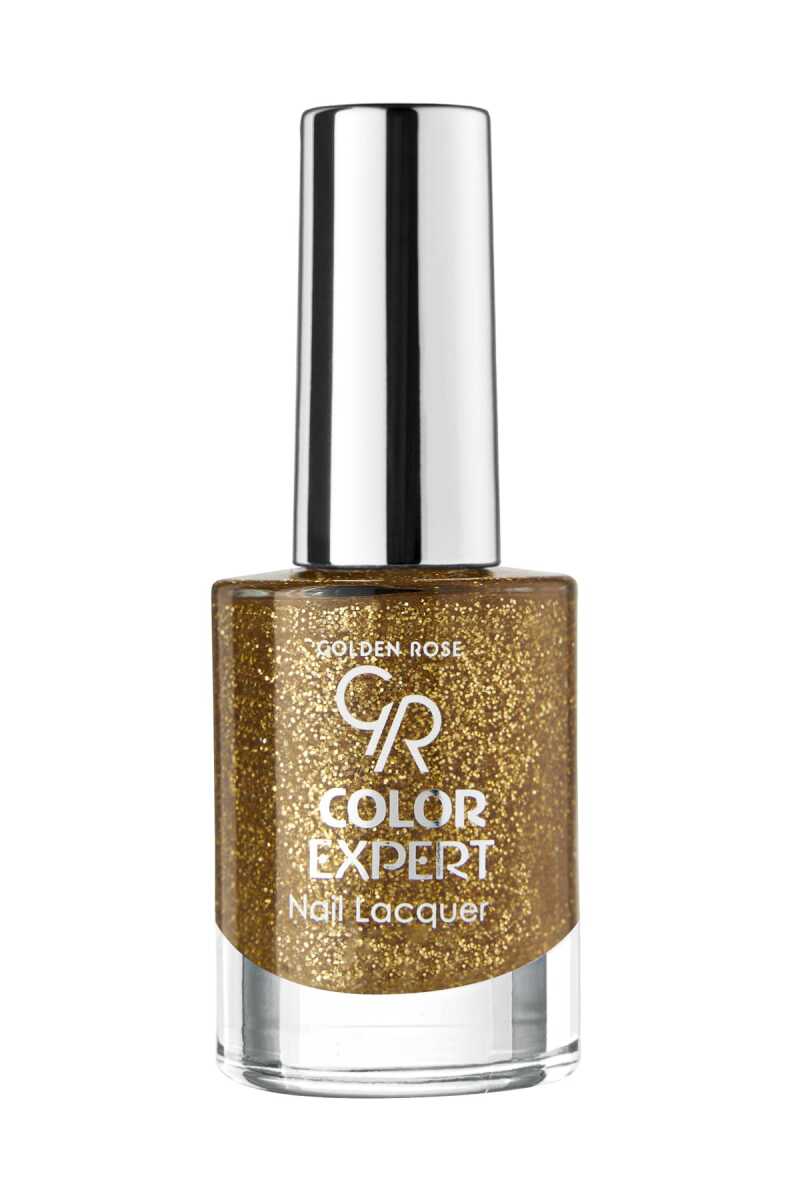 Color Expert Nail Lacquer Glitter - Esmalte de uñas con glitter y acabado brillante / Nº(601→615)
