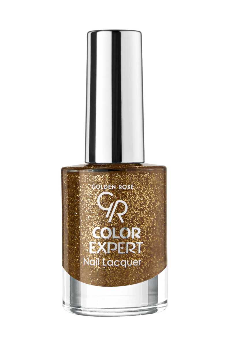 Color Expert Nail Lacquer Glitter - Esmalte de uñas con glitter y acabado brillante / Nº(601→615)