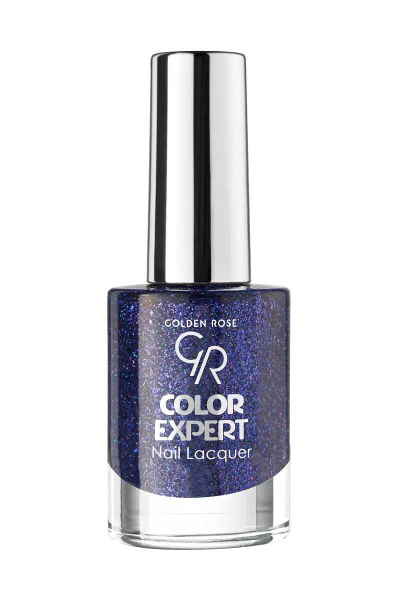 Color Expert Nail Lacquer Glitter - Esmalte de uñas con glitter y acabado brillante / Nº(601→615)