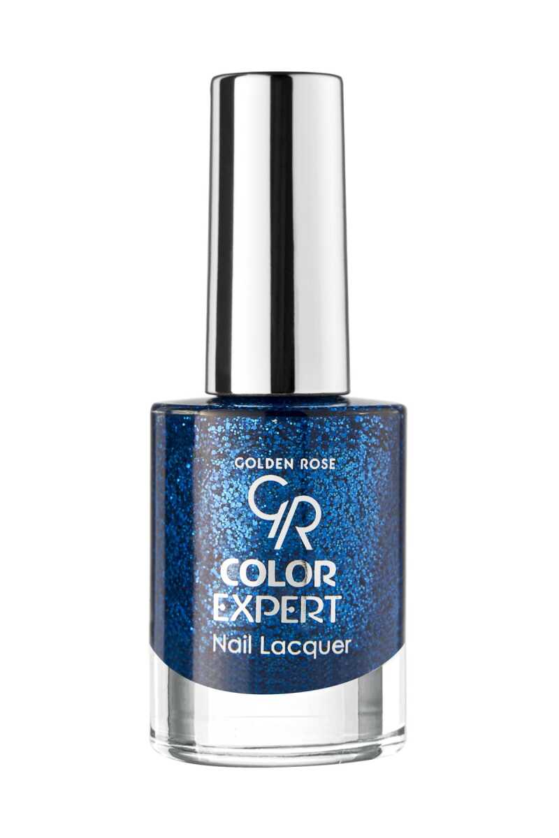 Color Expert Nail Lacquer Glitter - Esmalte de uñas con glitter y acabado brillante / Nº(601→615)