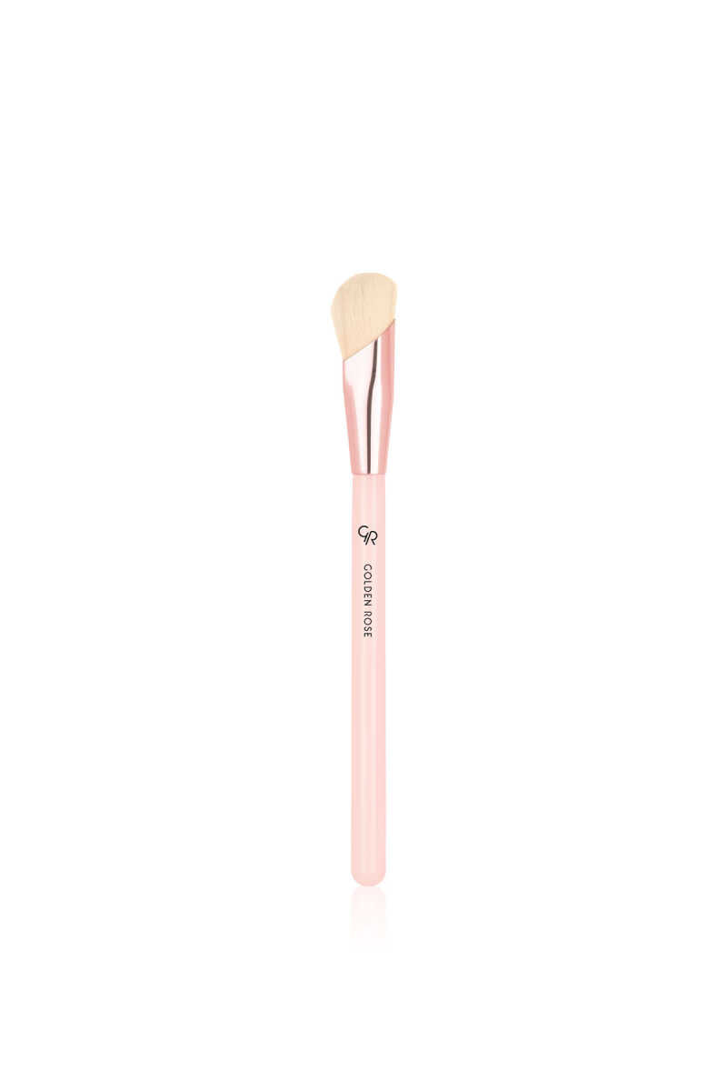 Brocha Angular Corrector e Iluminador - Nude- Angled Concealer & Highlighter Brush