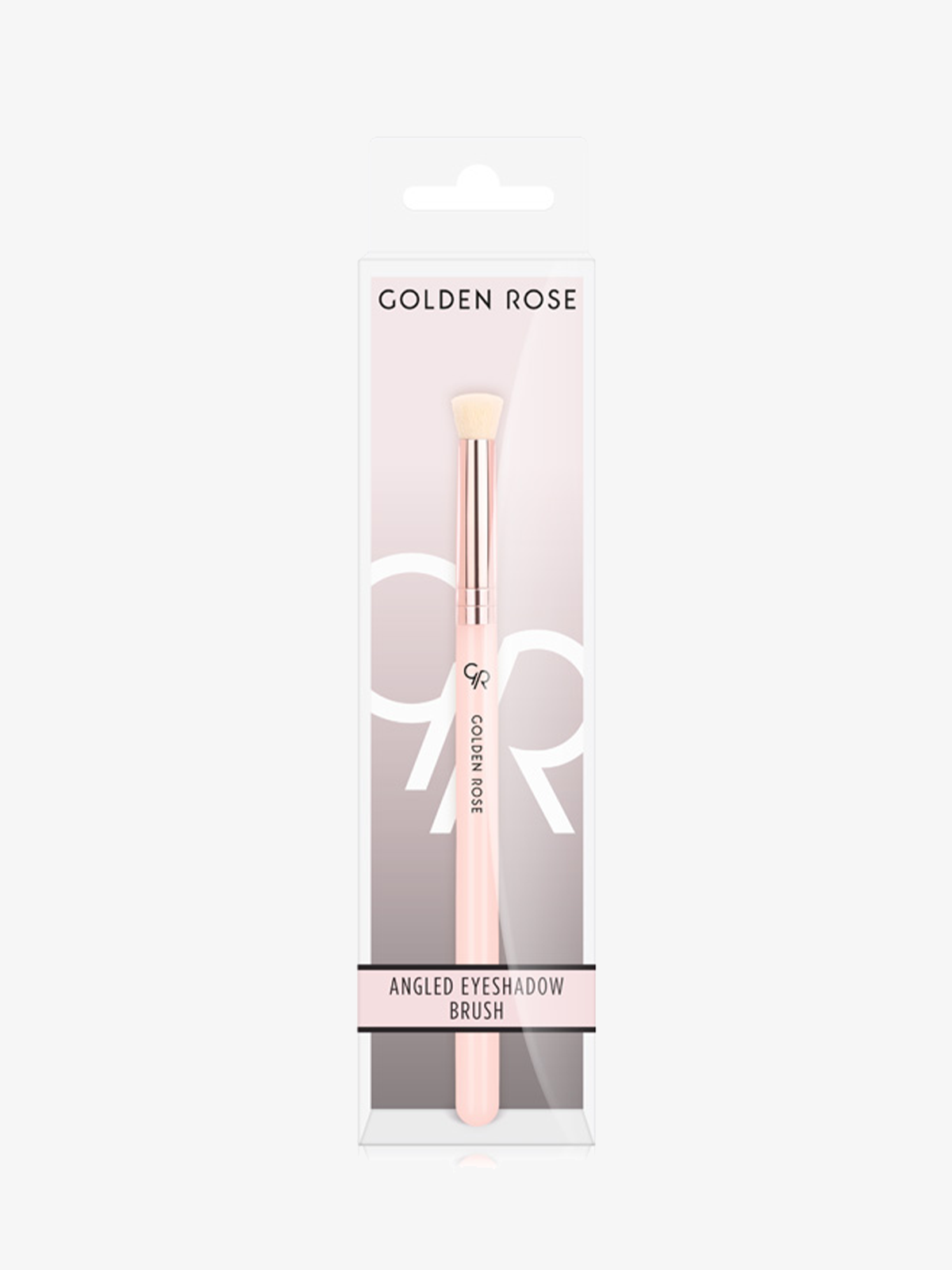 Brocha Angular para Sombras  – Nude -  Precisión Profesional - Angled Eyeshadow Brush