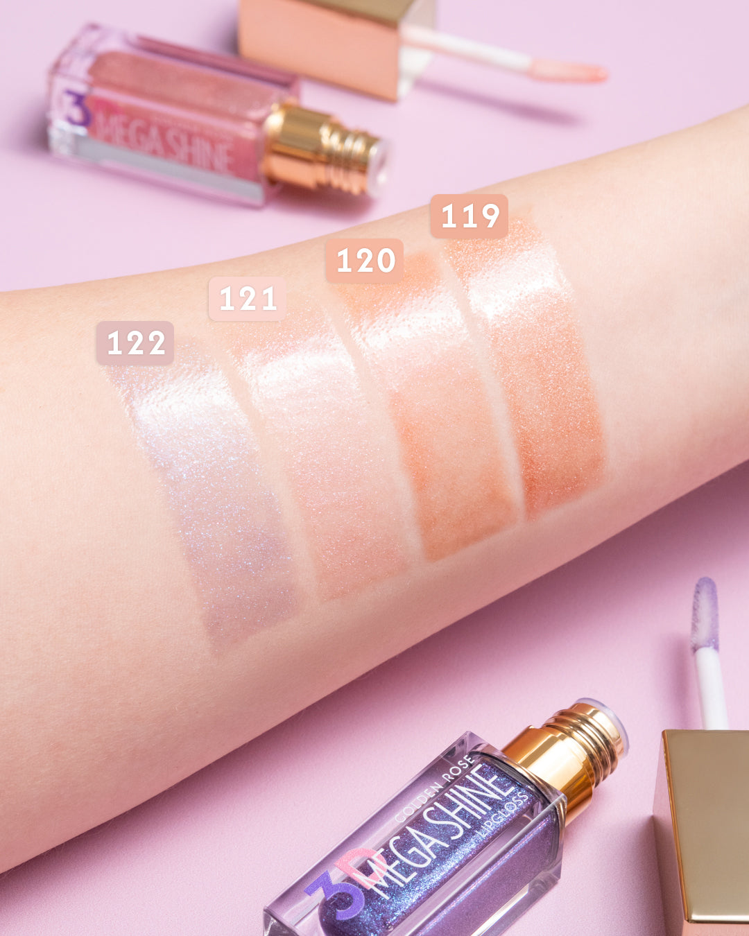 3D Mega Shine Lip Gloss - Brillo de labios efecto glass shine
