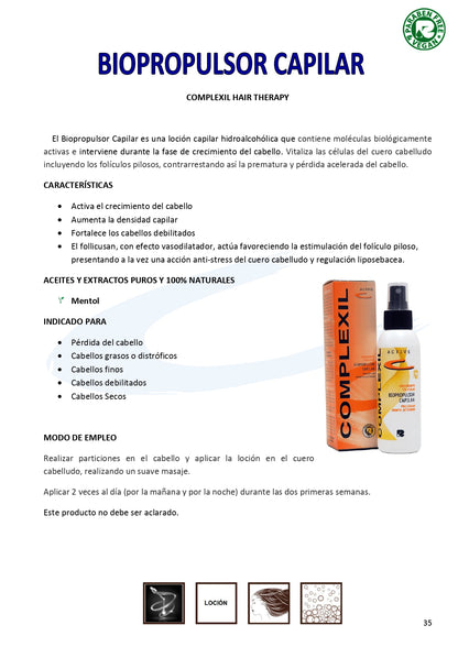 Complexil-Biopropulsor capilar provitaminico B5