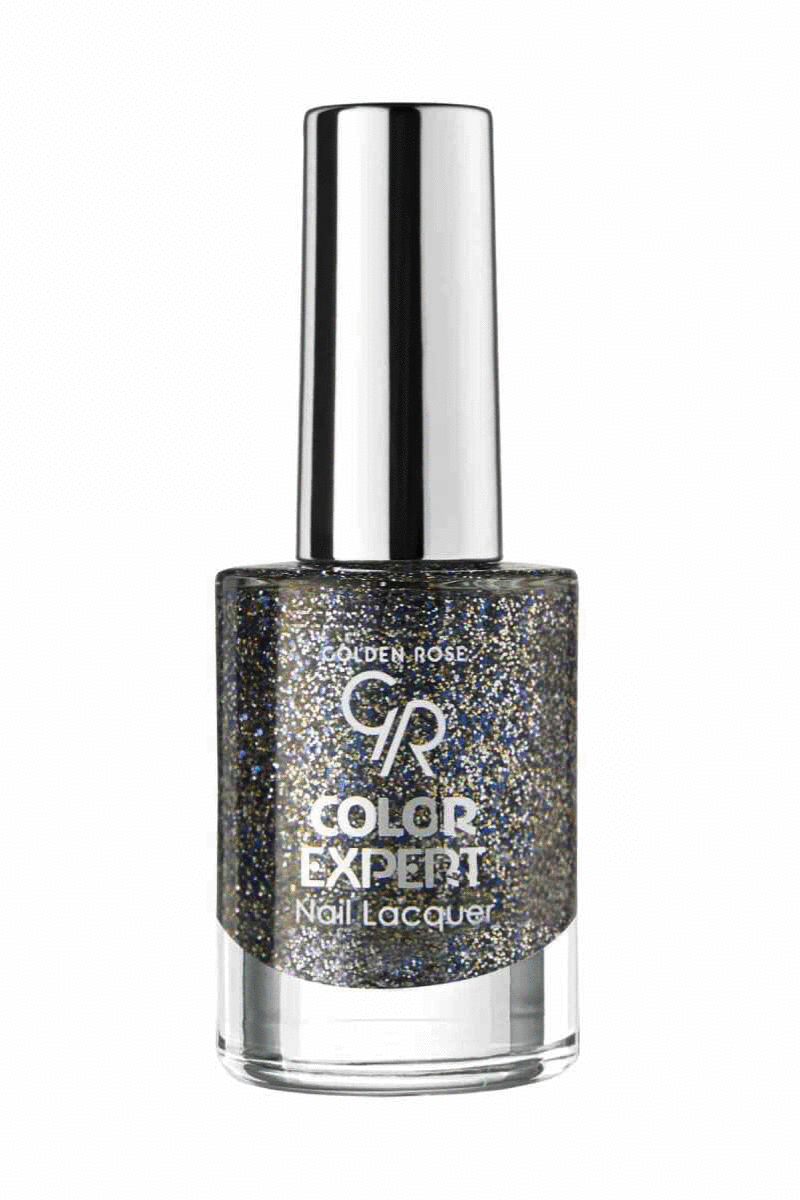Color Expert Nail Lacquer Glitter - Esmalte de uñas con glitter y acabado brillante / Nº(601→615)