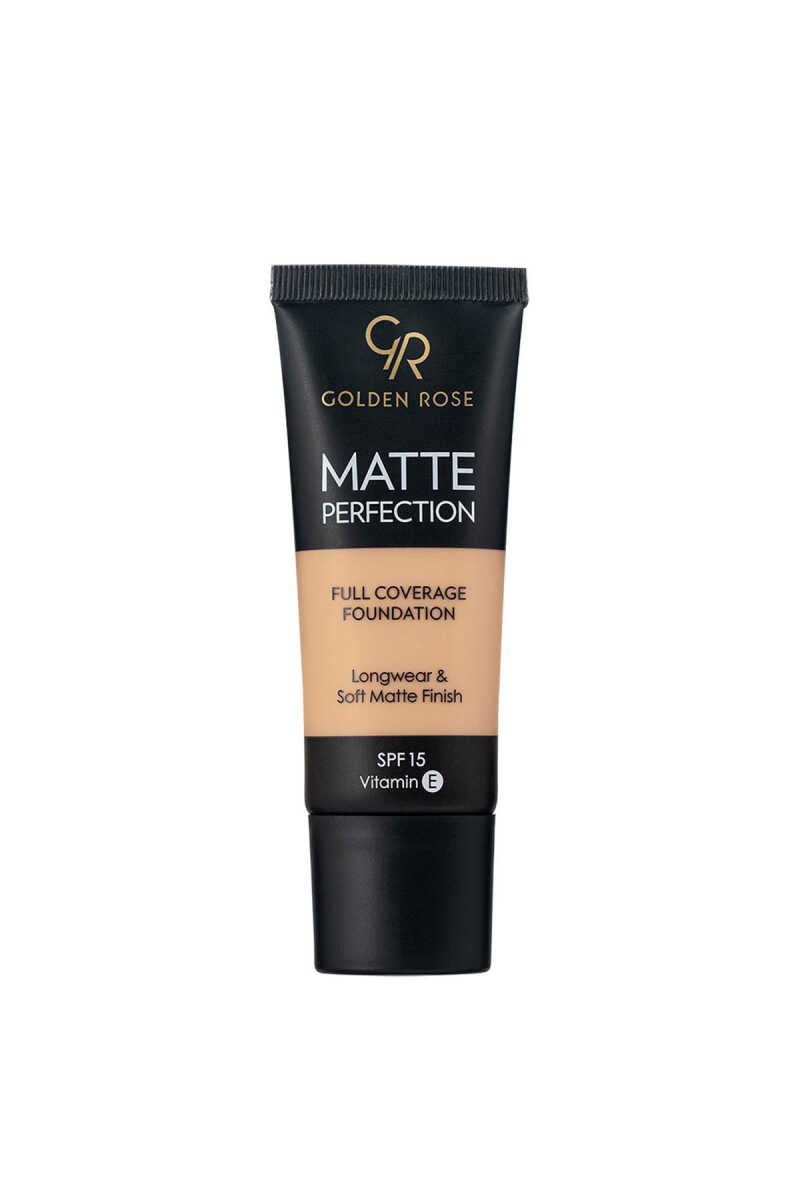 Matte Perfection Full Coverage Foundation – Base de maquillaje de alta cobertura