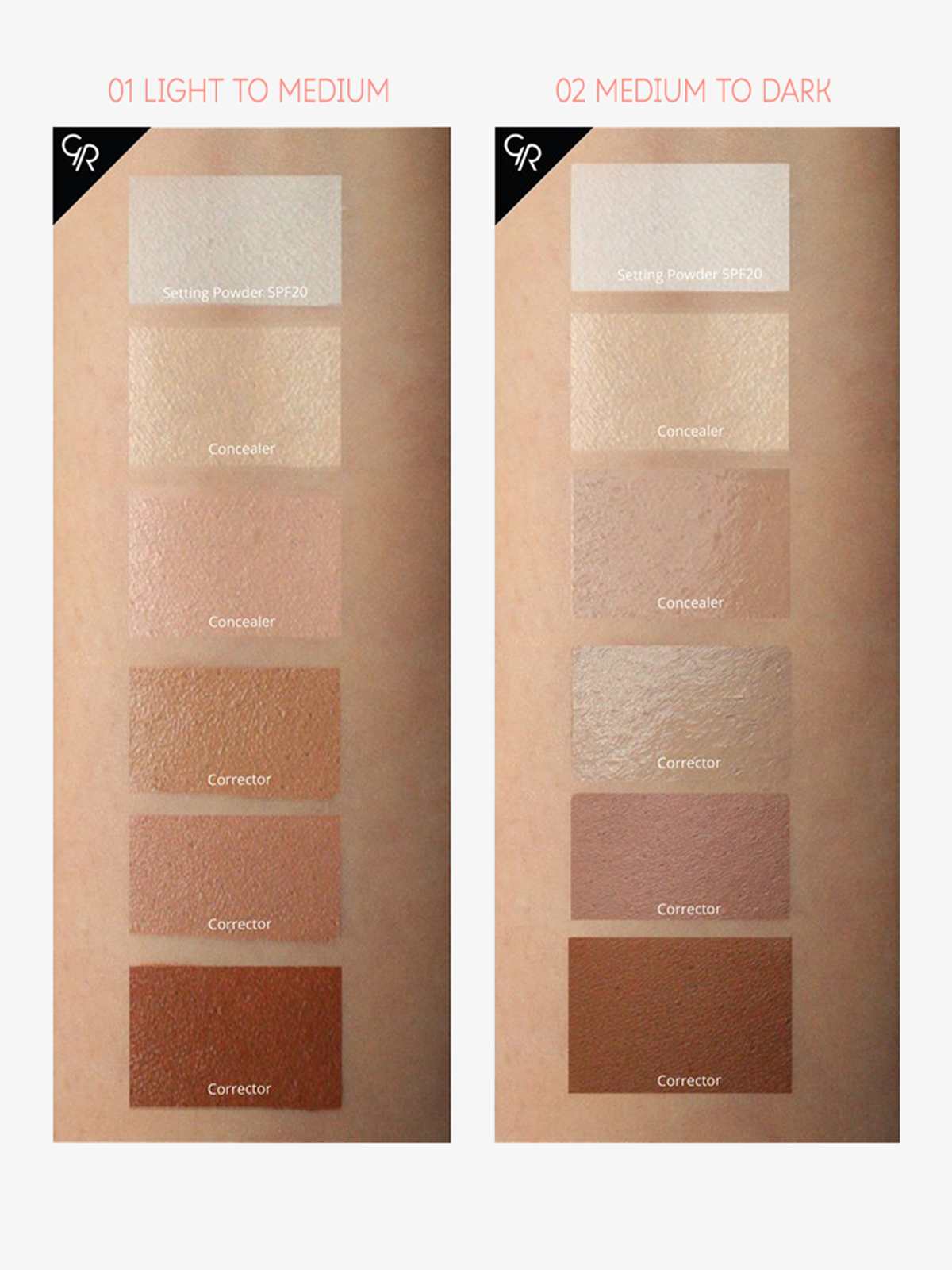 Correct and Concealer Cream Palette - Paleta Correctora y Concealer