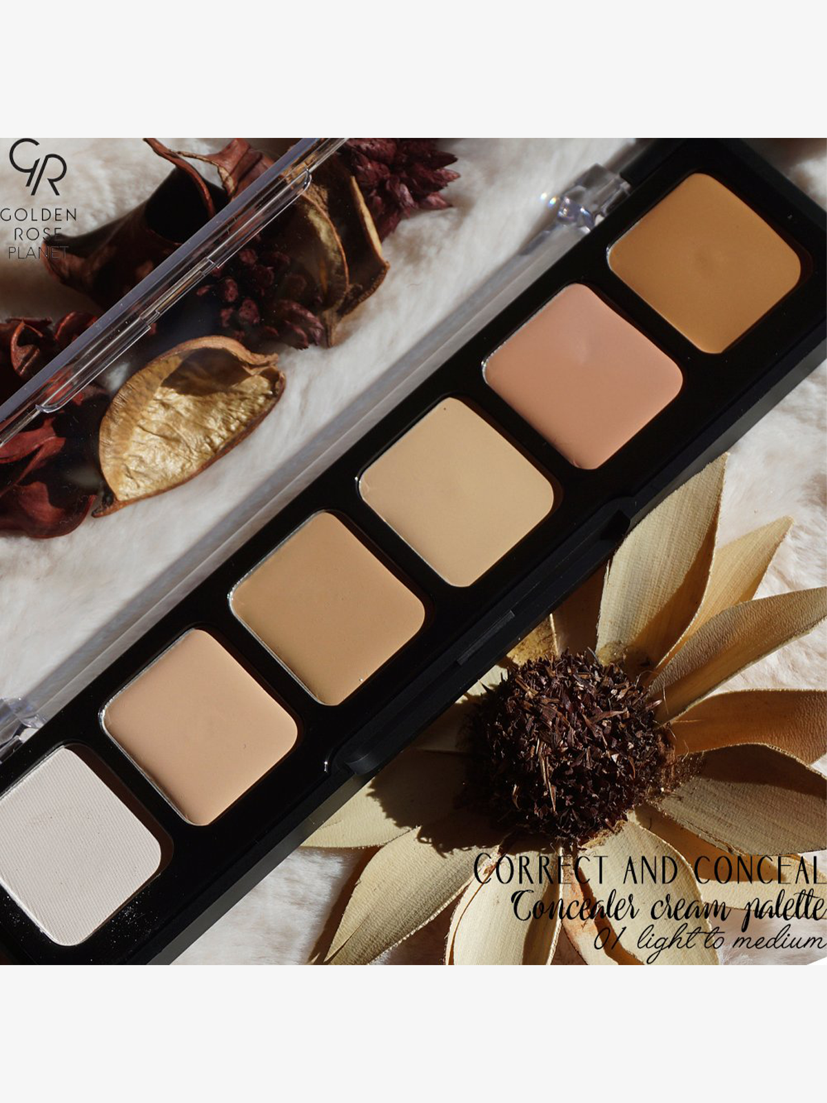 Correct and Concealer Cream Palette - Paleta Correctora y Concealer