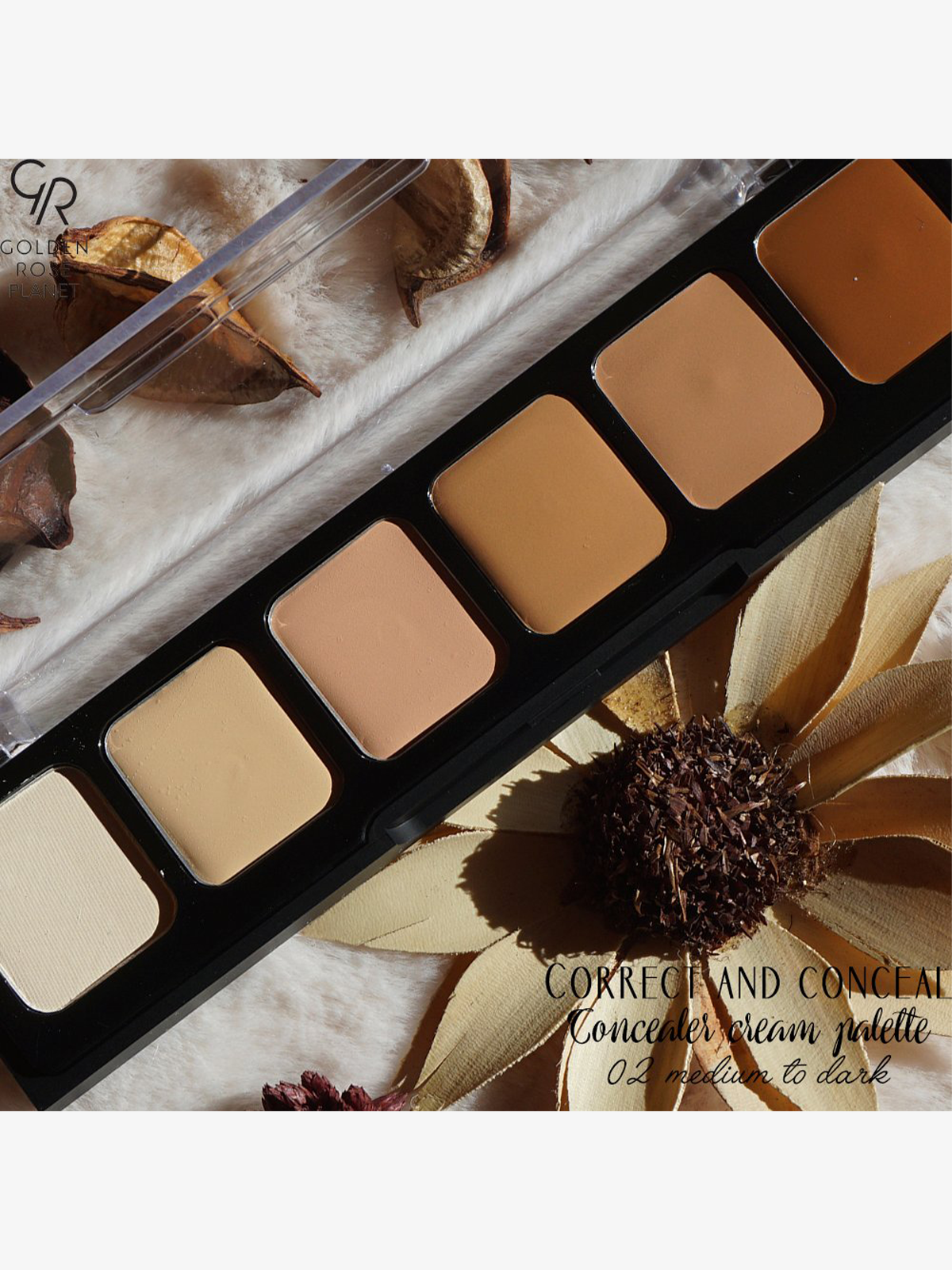 Correct and Concealer Cream Palette - Paleta Correctora y Concealer