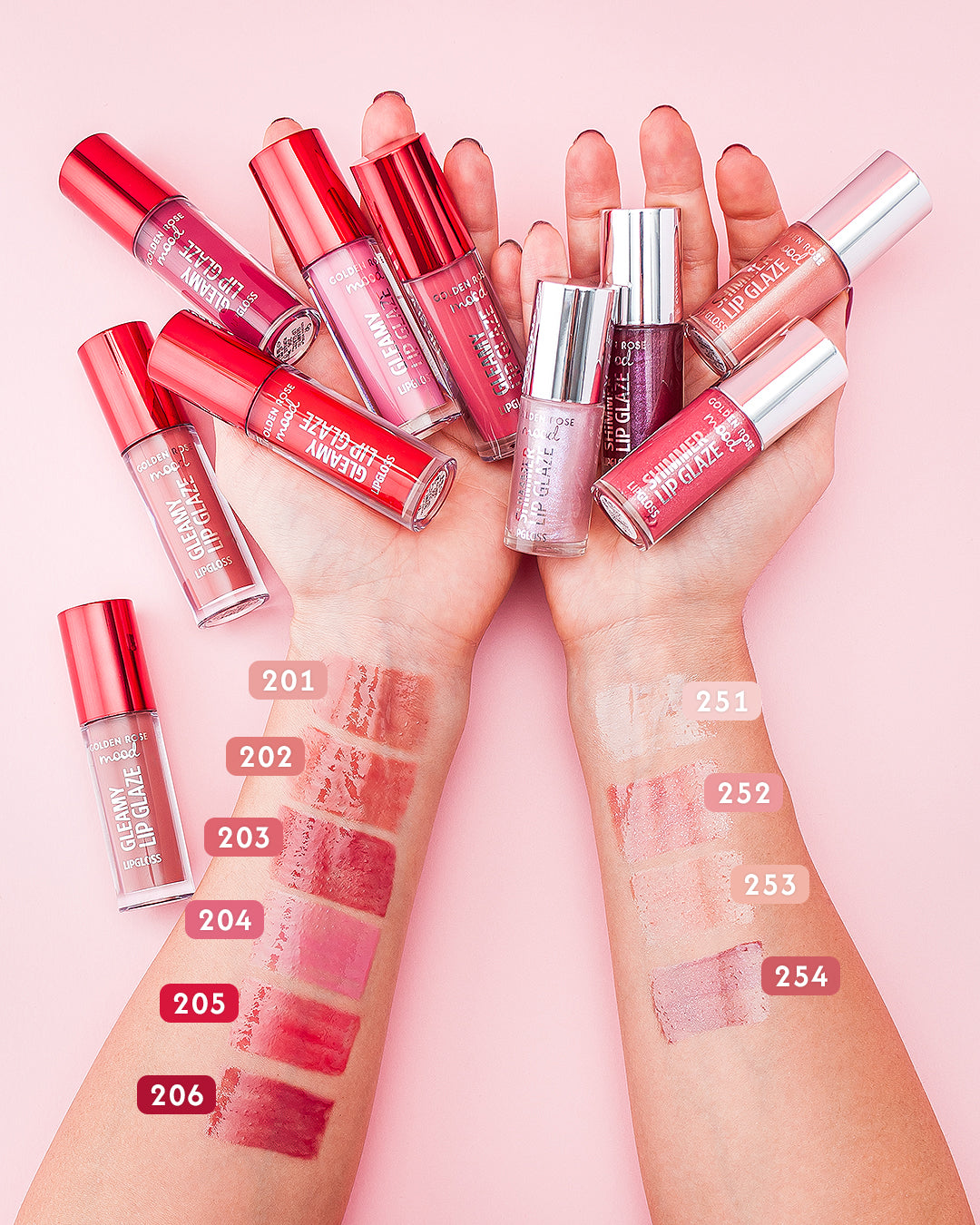 Mood Shimmer Lip Glaze Lip Gloss - Brillo de labios con destellos