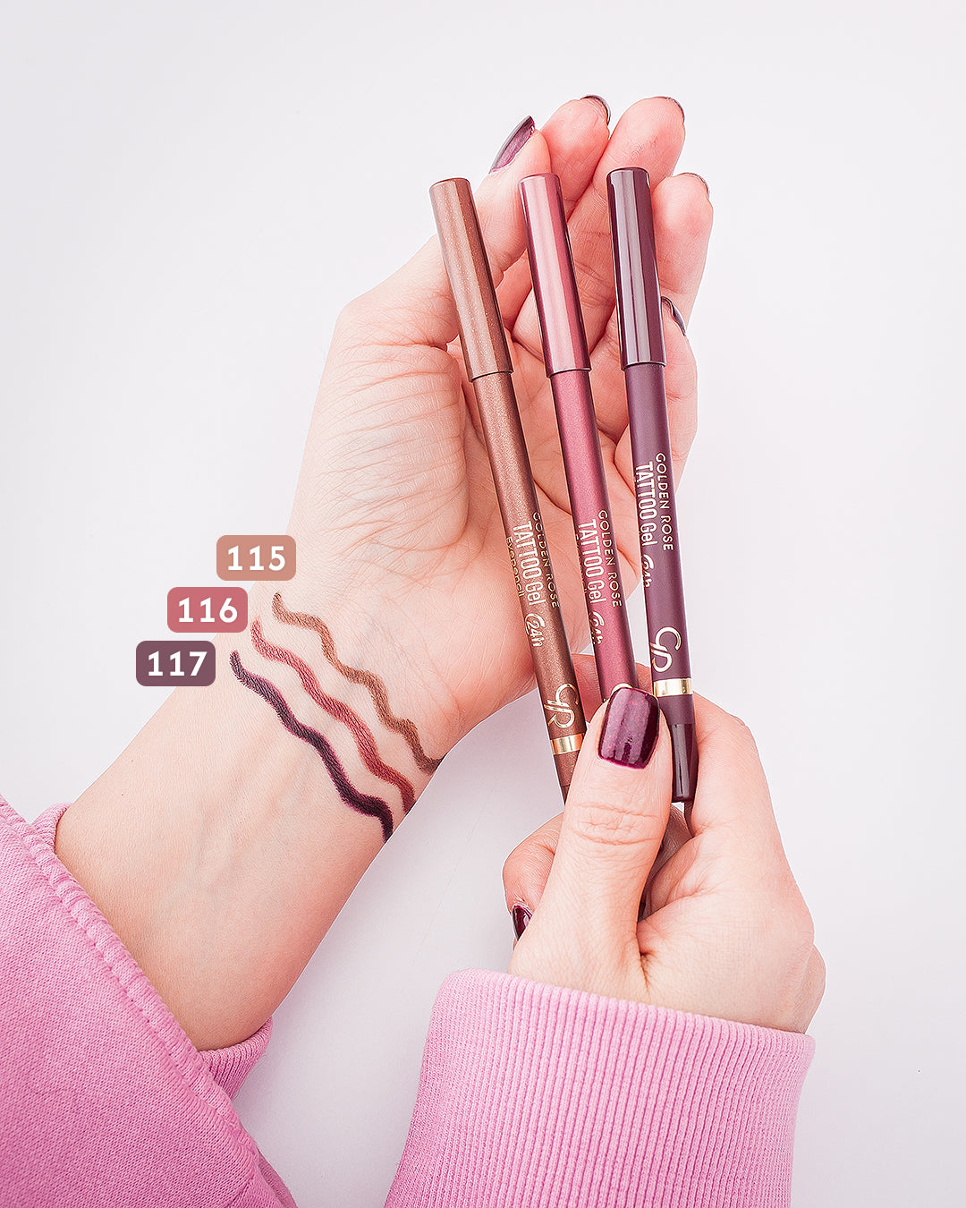 Tattoo Gel Eyepencil – Lápiz de ojos en gel de larga duración.