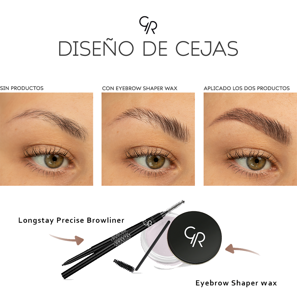 Longstay Precise Browliner – Lápiz retráctil de precisión para cejas.