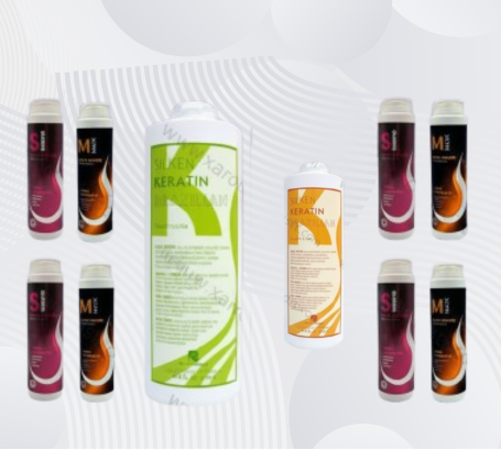 Silken Keratin-Pack professional alisado orgánico botánico-500