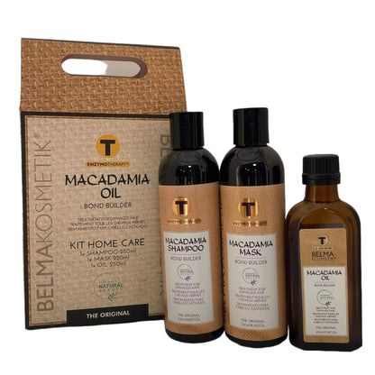 Belma kosmetik-Macadamia-kit de mantenimiento de para casa