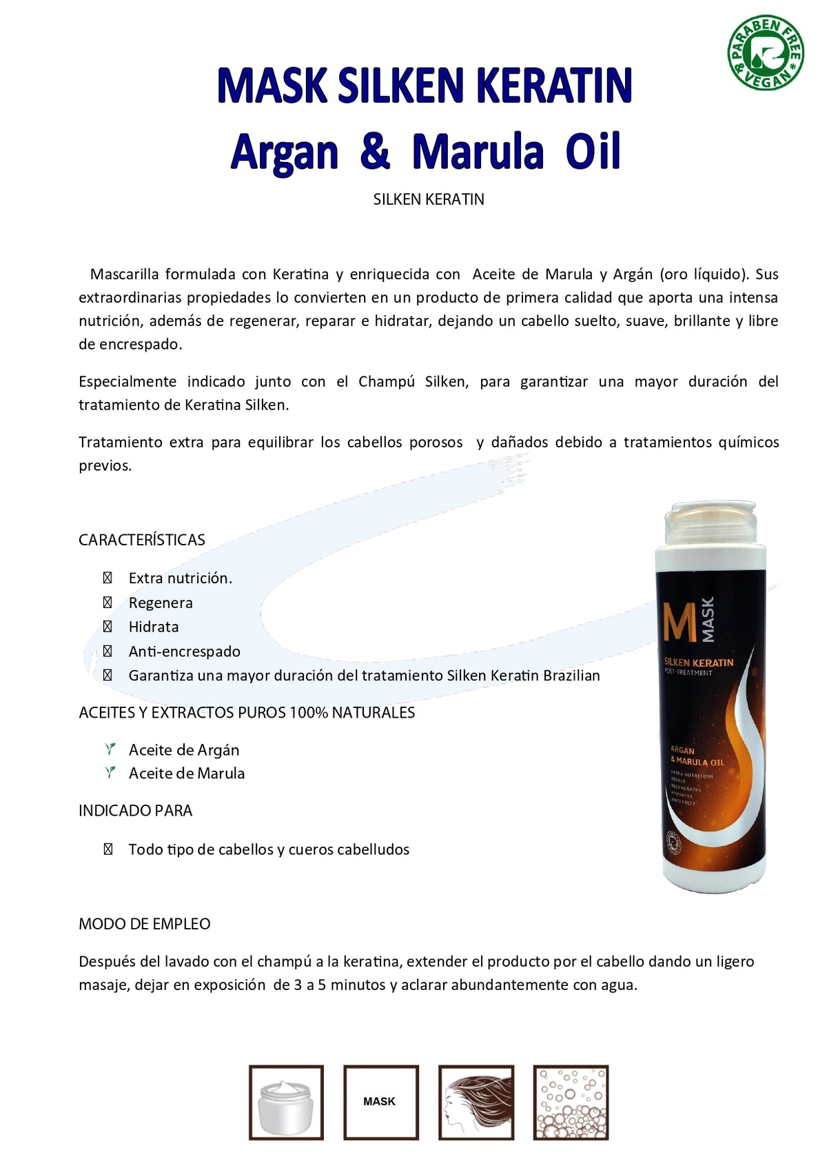 Complexil-Mascarilla Silken-Manteniment de l'allisat