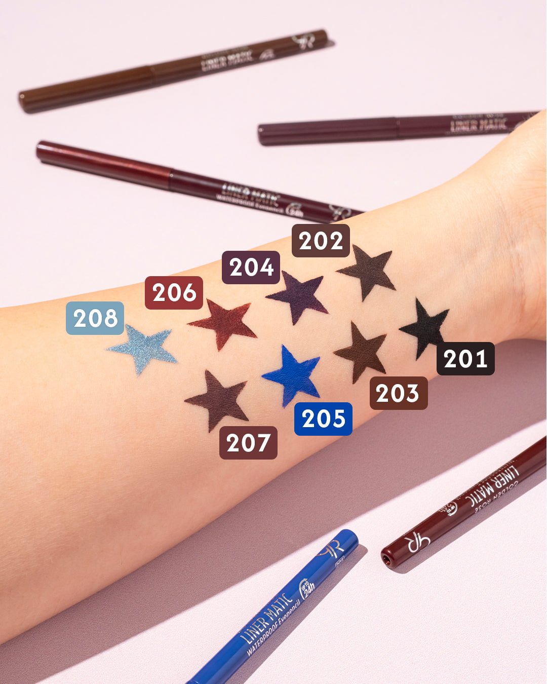Liner Matic Waterproof Eyepencil – Lápiz de ojos retráctil waterproof.
