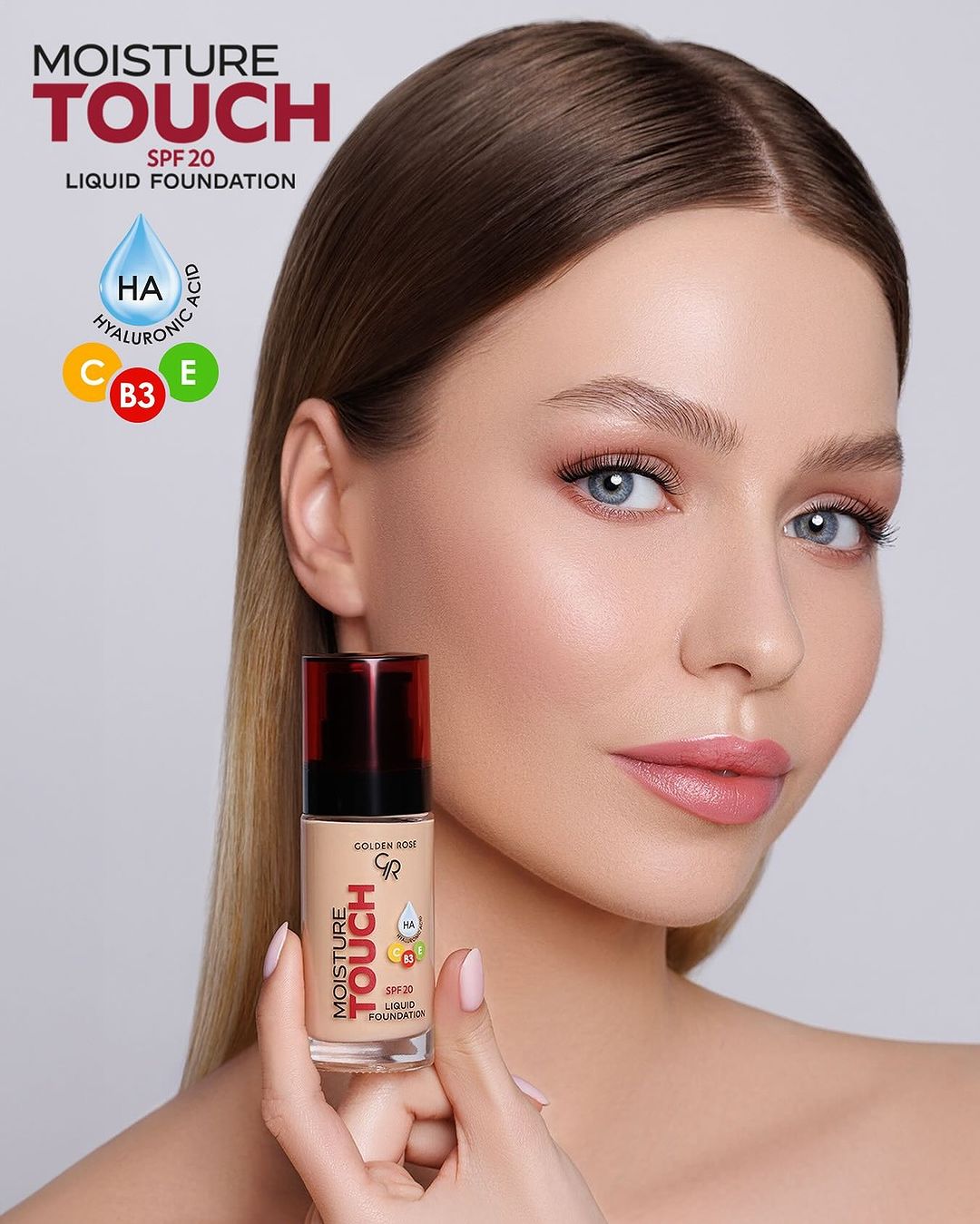 Moisture Touch Liquid Foundation – Base de maquillaje