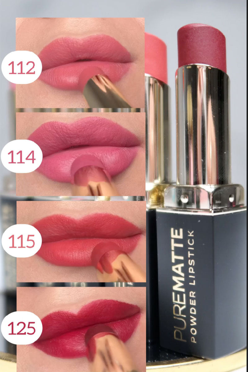 Pure Matte Powder Lipstick - Barra de labios ultra mate efecto polvo