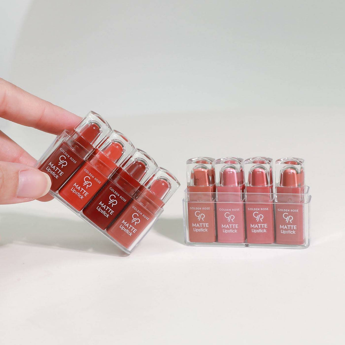 Matte Lipstick Mini Set - Set de 4 mini labiales mate