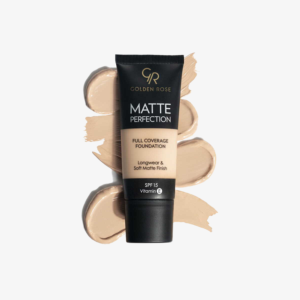 Matte Perfection Full Coverage Foundation – Base de maquillaje de alta cobertura
