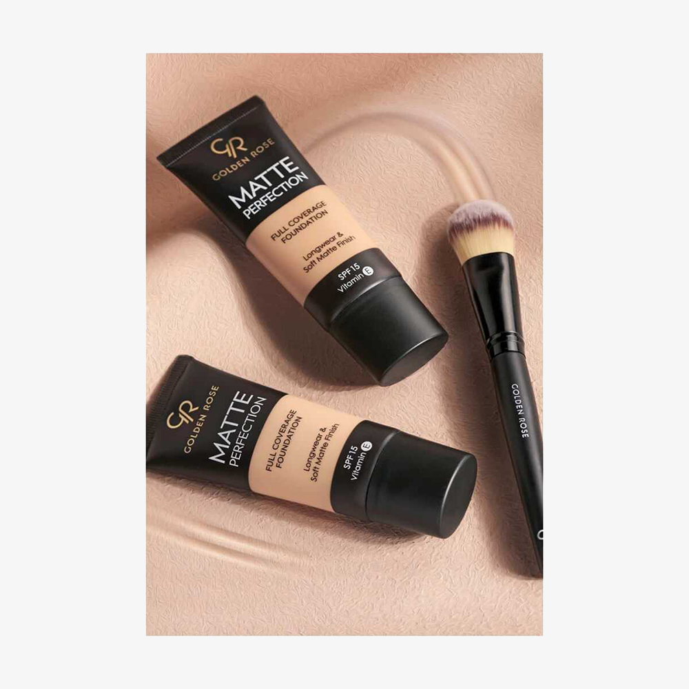 Matte Perfection Full Coverage Foundation – Base de maquillaje de alta cobertura