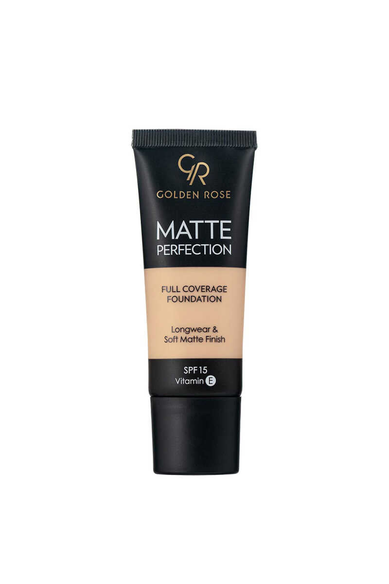 Matte Perfection Full Coverage Foundation – Base de maquillaje de alta cobertura