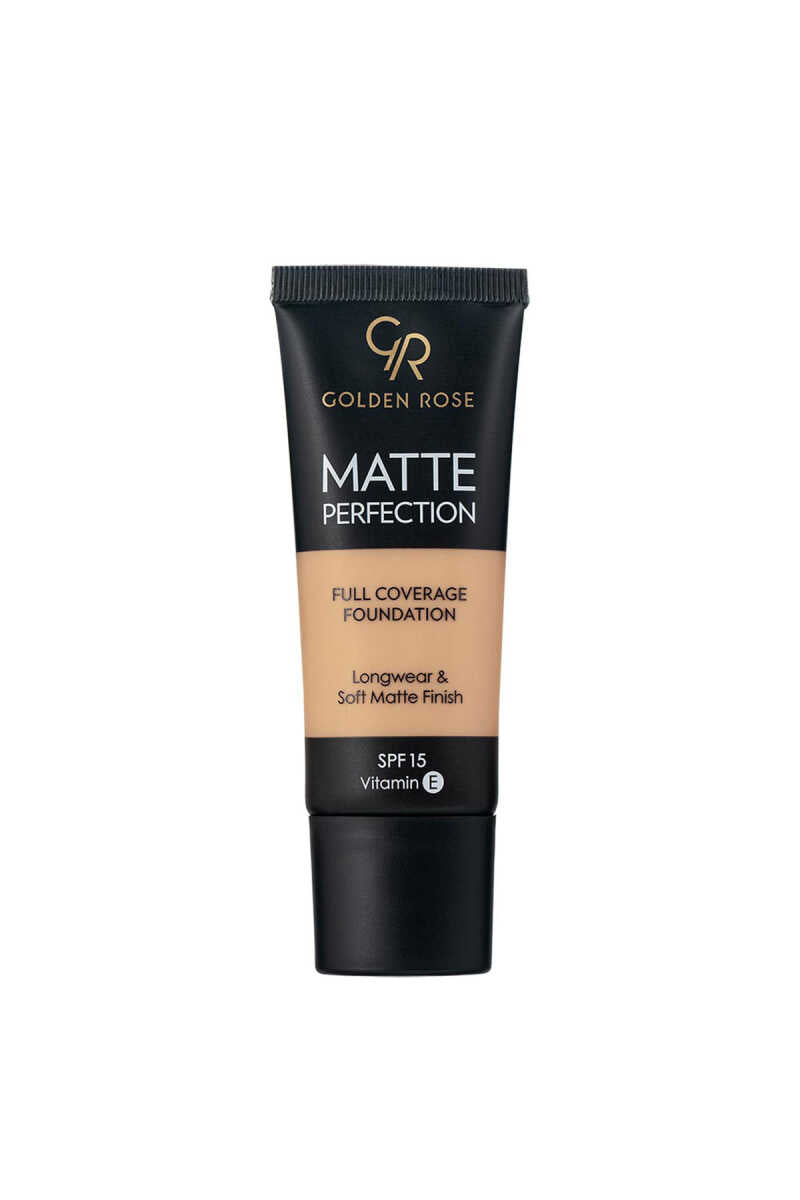Matte Perfection Full Coverage Foundation – Base de maquillaje de alta cobertura