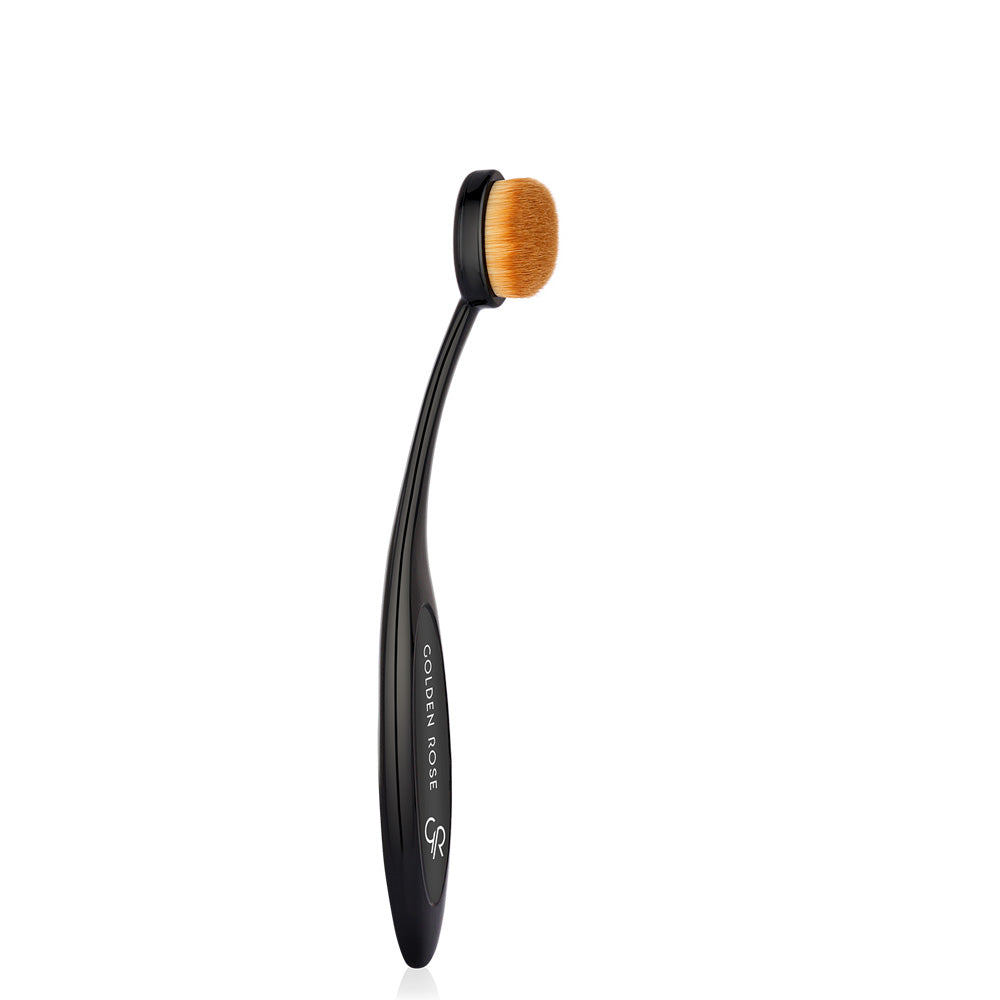 Brocha Ovalada – Iluminador, Corrector y Contouring - Oval Highlighter Concealer &  Contour-Brush