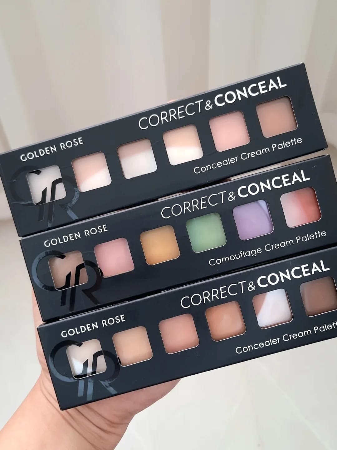 Correct and Concealer Cream Palette - Paleta Correctora y Concealer