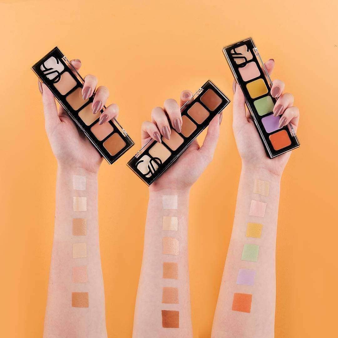 Correct and Concealer Cream Palette - Paleta Correctora y Concealer