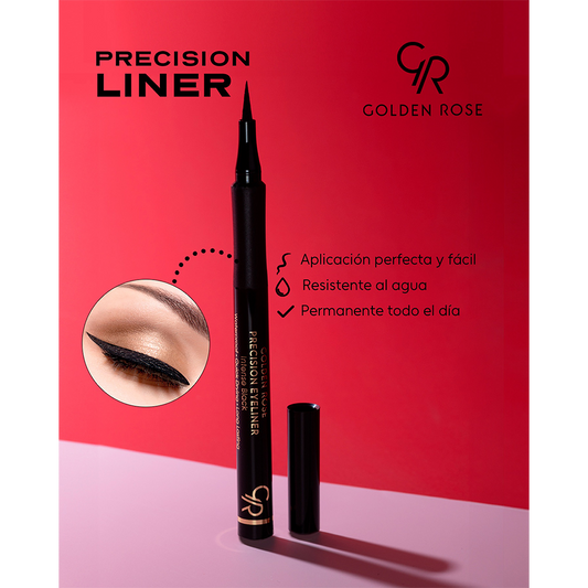 Precision Liner - Eyeliner líquido tipo rotulador negro waterproof